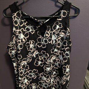 FORTUNE + IVY Kason Split Neck Blouse